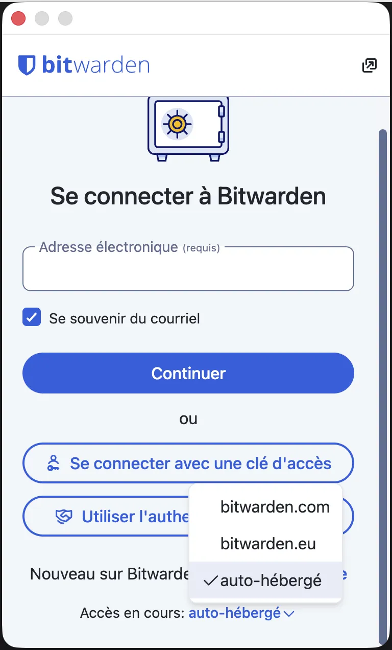 Configuration du serveur